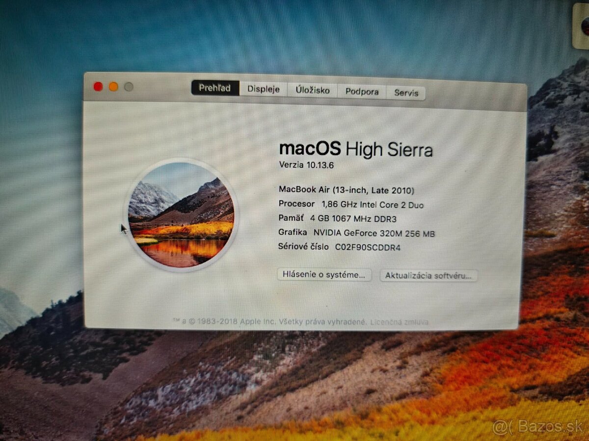 Apple Macbook Air Intel Core 2 Duo / 4GB DDR3/250GB SSD,top - 9