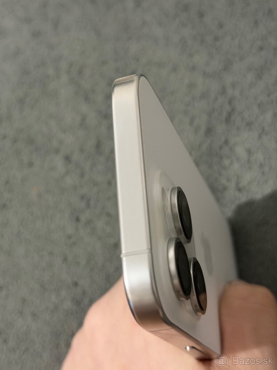 Predám Apple IPhone 16 PRO 256GB White Titanium Stav Nového - 9