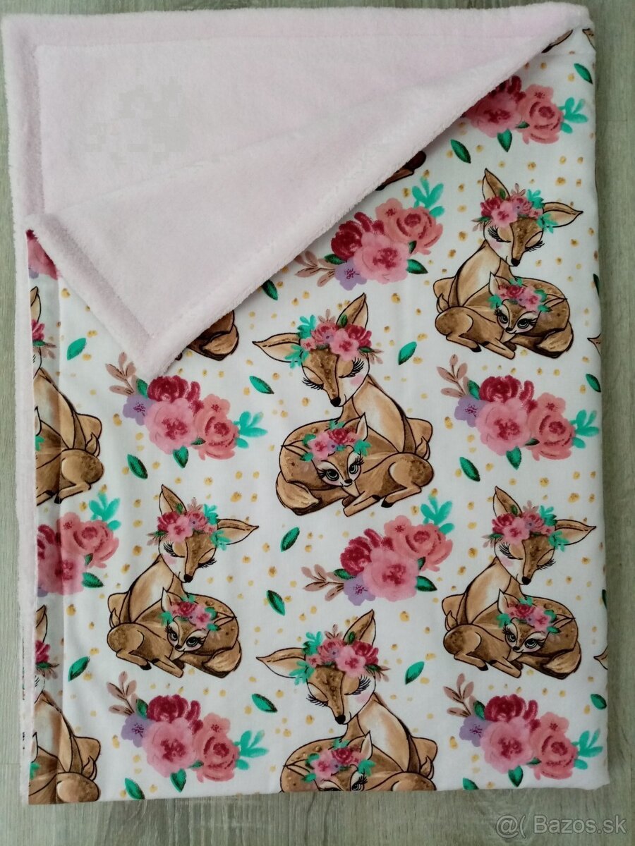 Nepouzivane Minky deky, flisove deky - 9