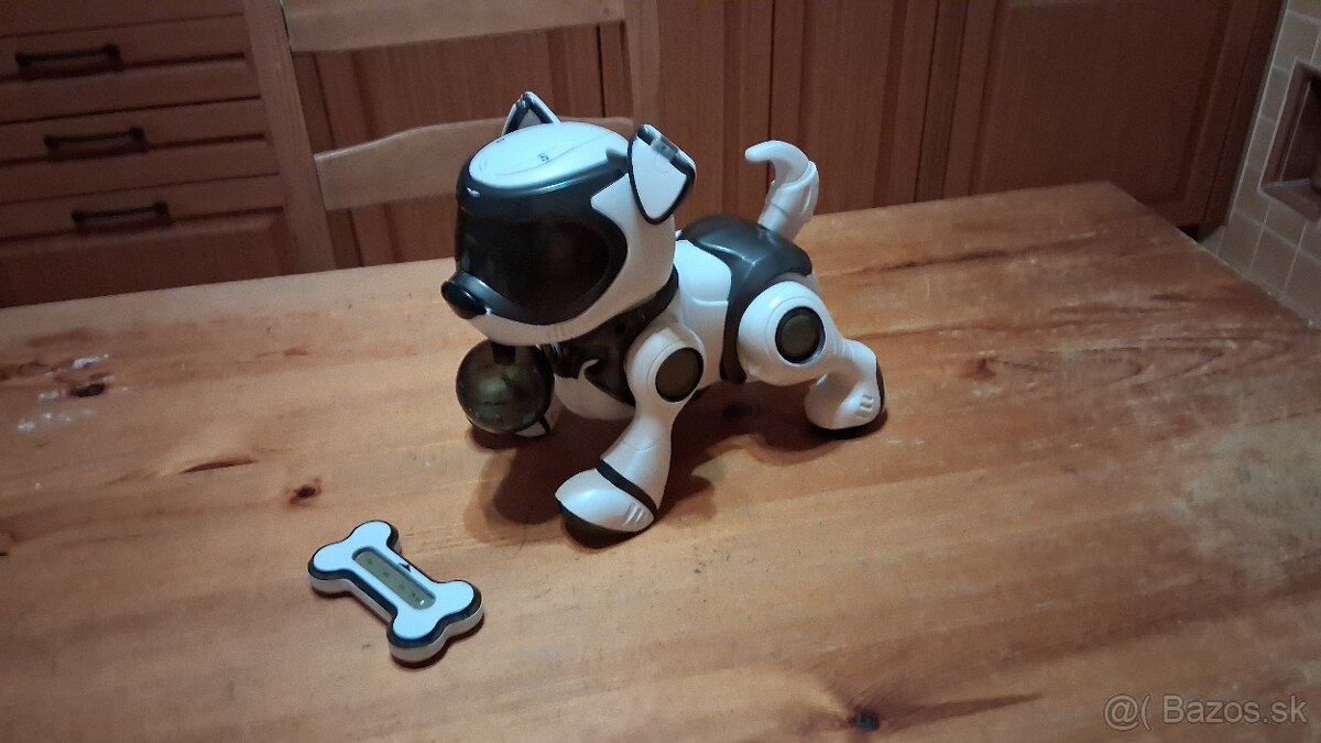 Robotický pes TEKSTA bielo-čierny - 9