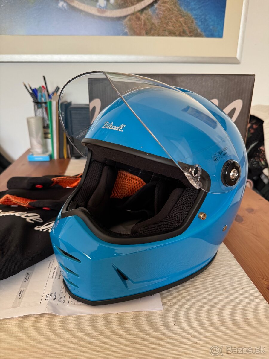 Biltwell Lane Splitter - Tahoe Blue - 9