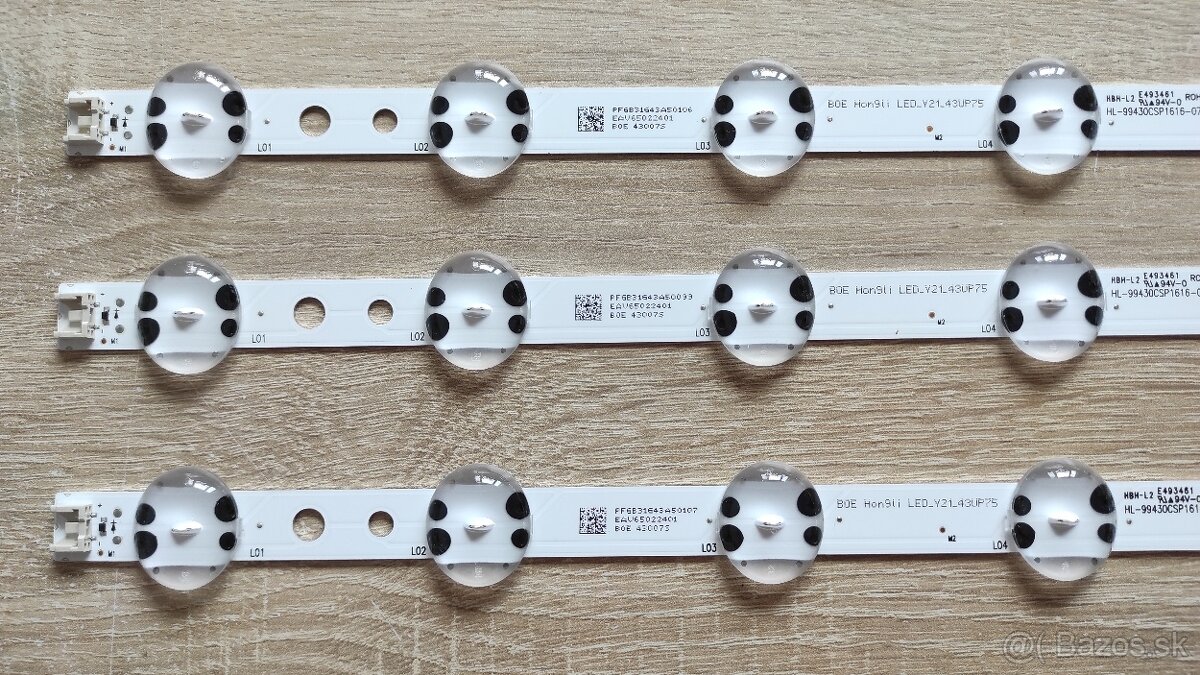 LG 43UP75003LF náhradné diely - 9