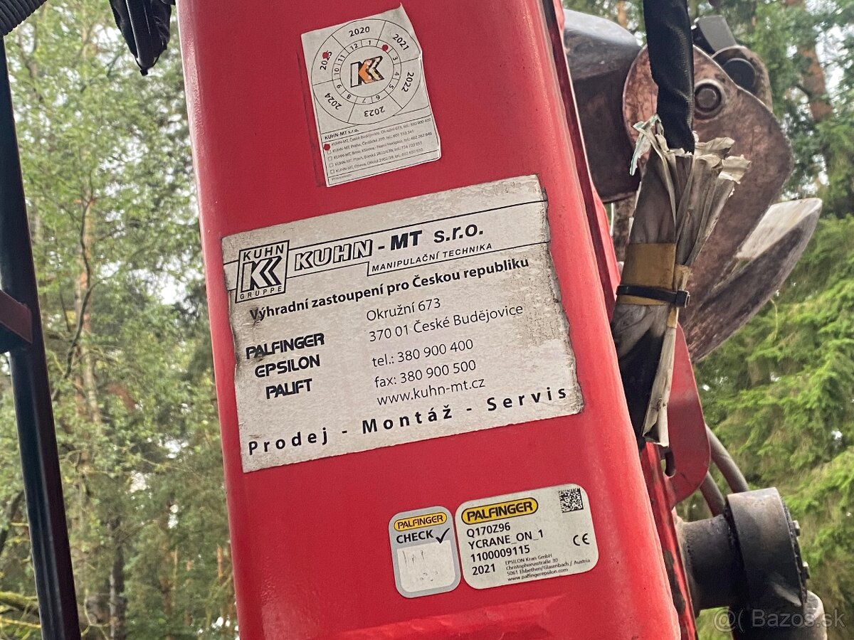 Tatra Phoenix 530,6x6 s hyd.rukou Epsilon+roztahovací návěs - 9