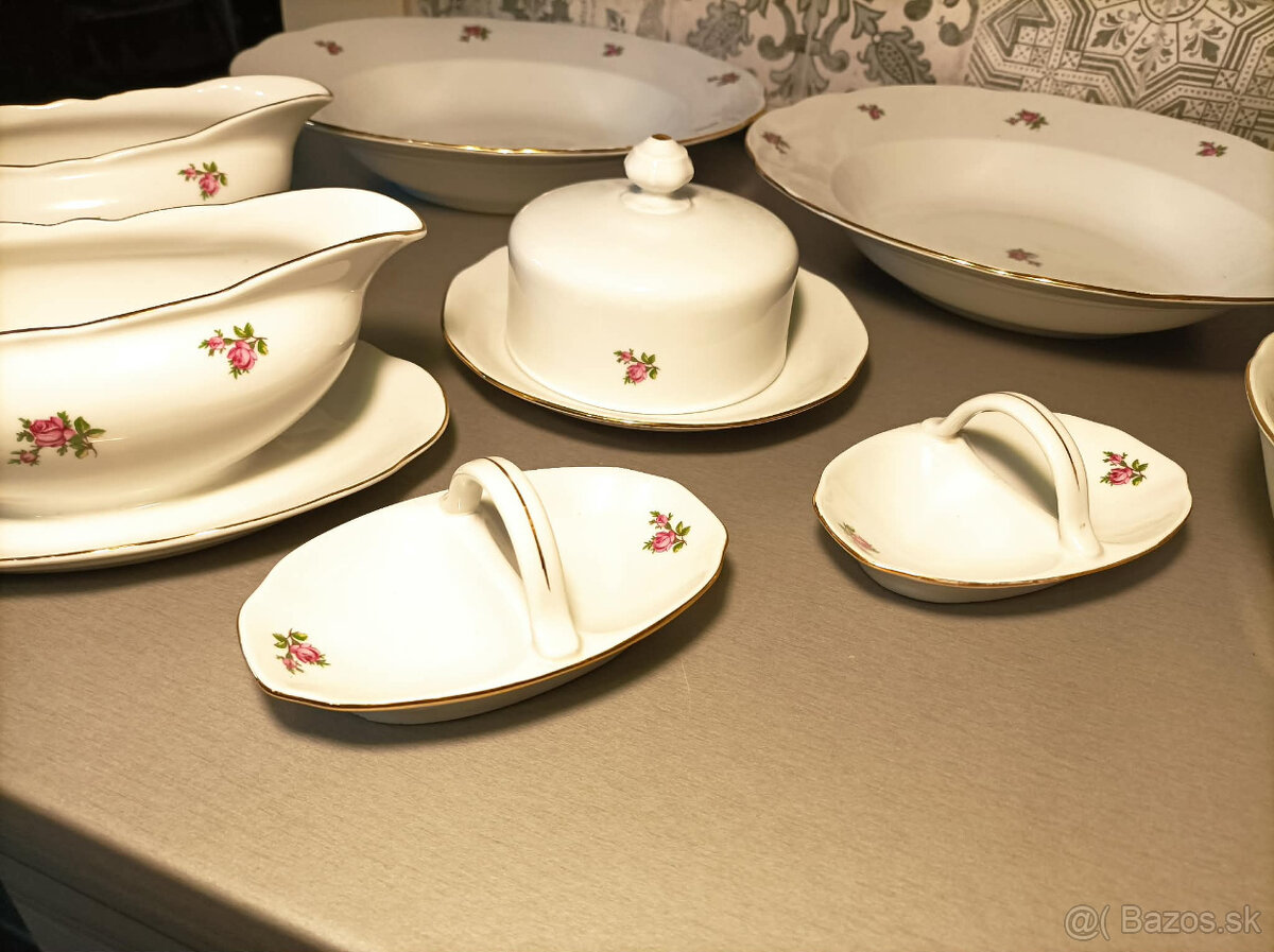 Obedová súprava Bohemia Csechoslovakia - 9