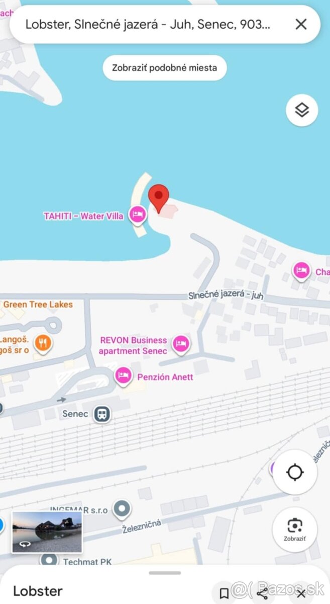 Lobster/bungalov na vode na prenájom – SENEC - 9