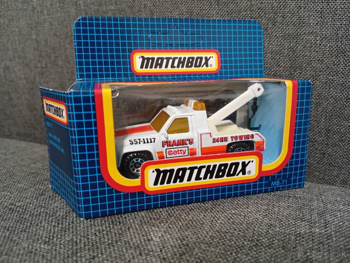 Matchbox GMC Wrecker, MB-71, Macau - 9