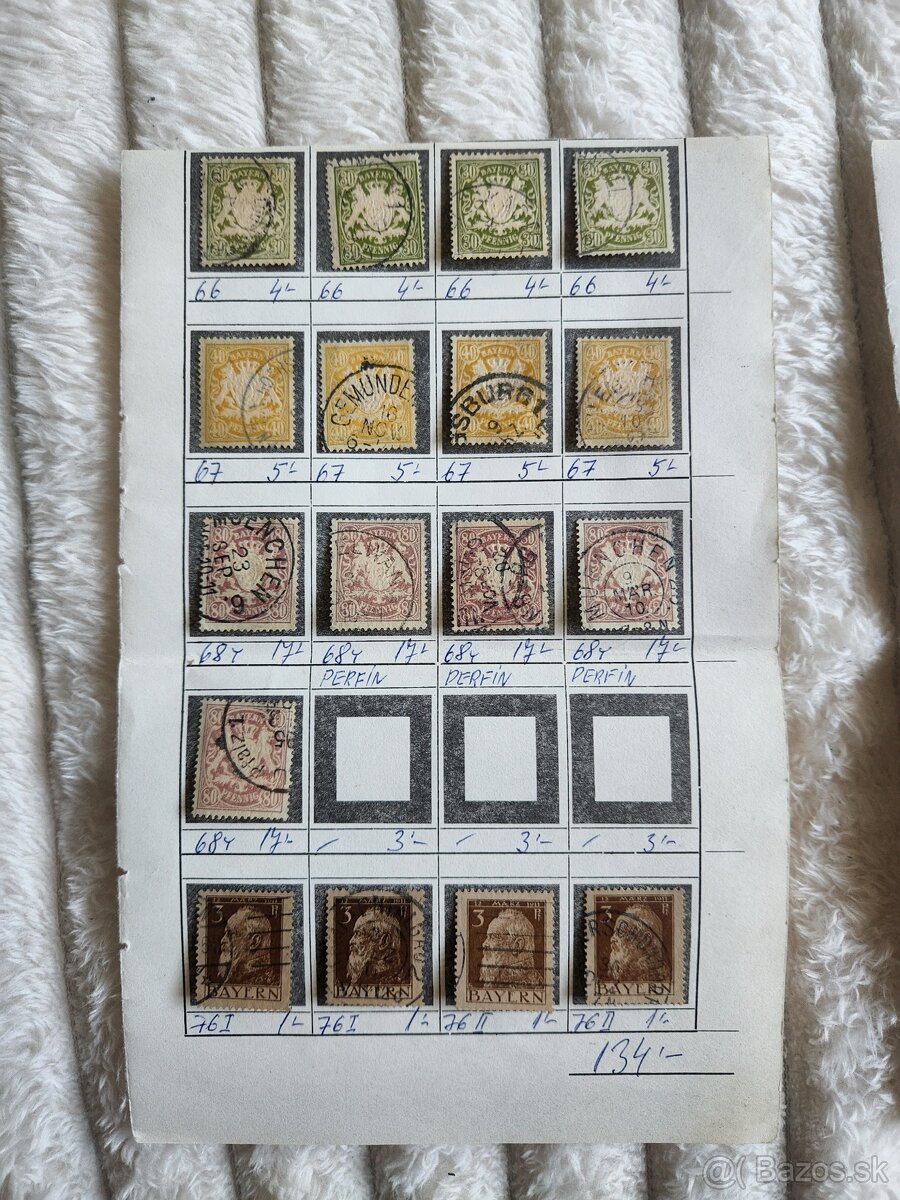 Známky Bavorsko, zbierky - 9