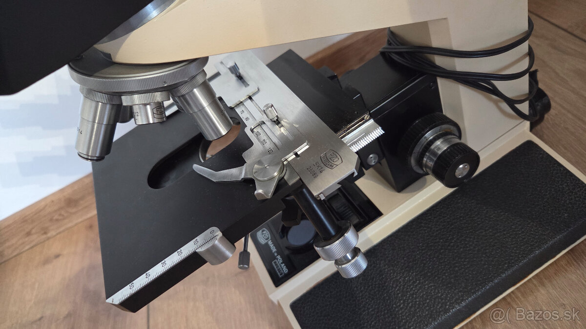 Binokulárny mikroskop PZO - 9