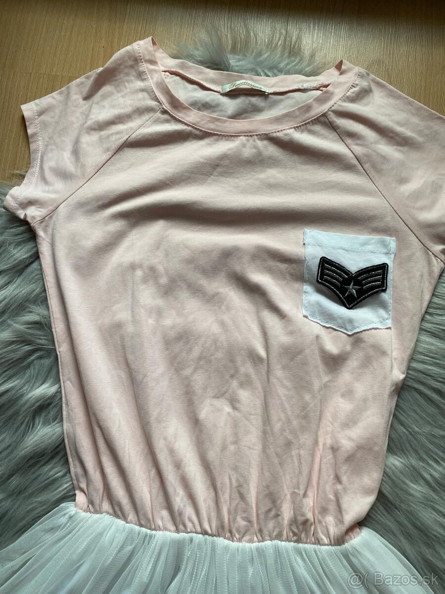 2x ružové šaty - 9