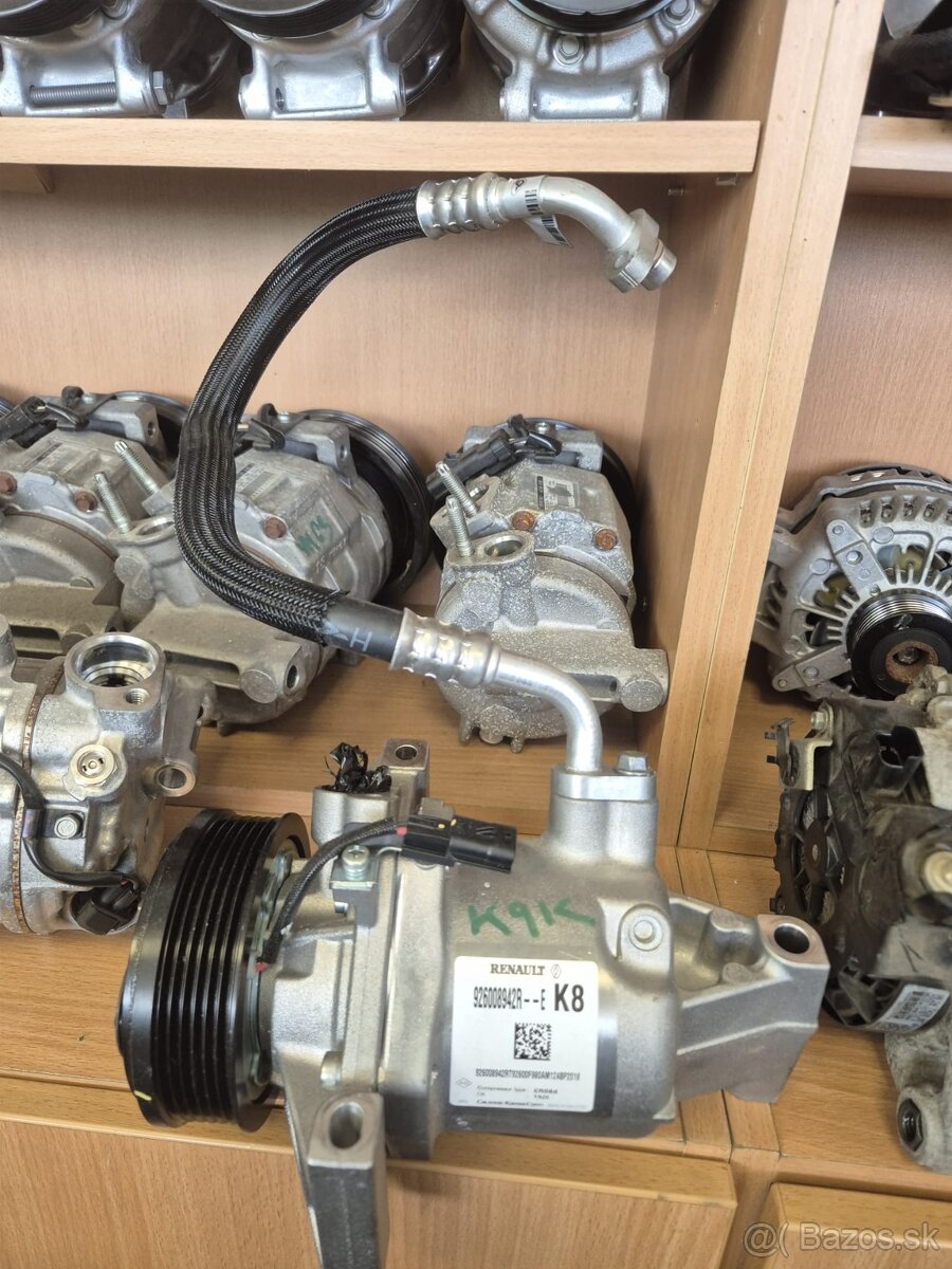 KLIMAKOMPRESOR K9K 1,5 DCI / ALTERNATOR - 9