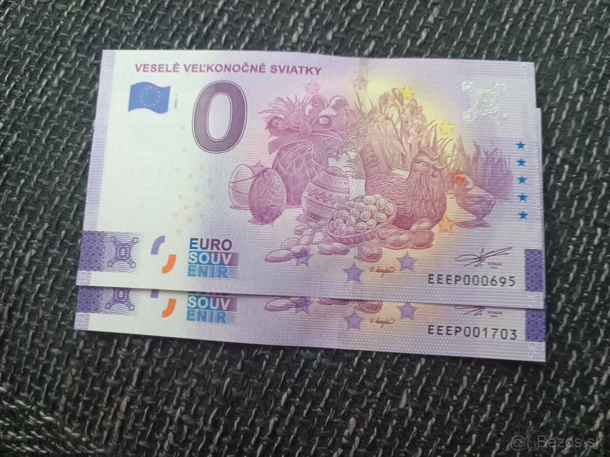 0 euro bankovky - 9