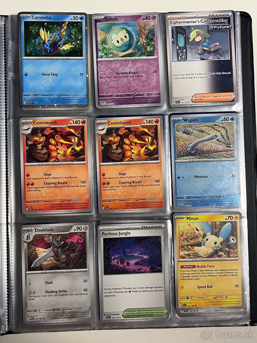 Pokemón album s kartickami - 9