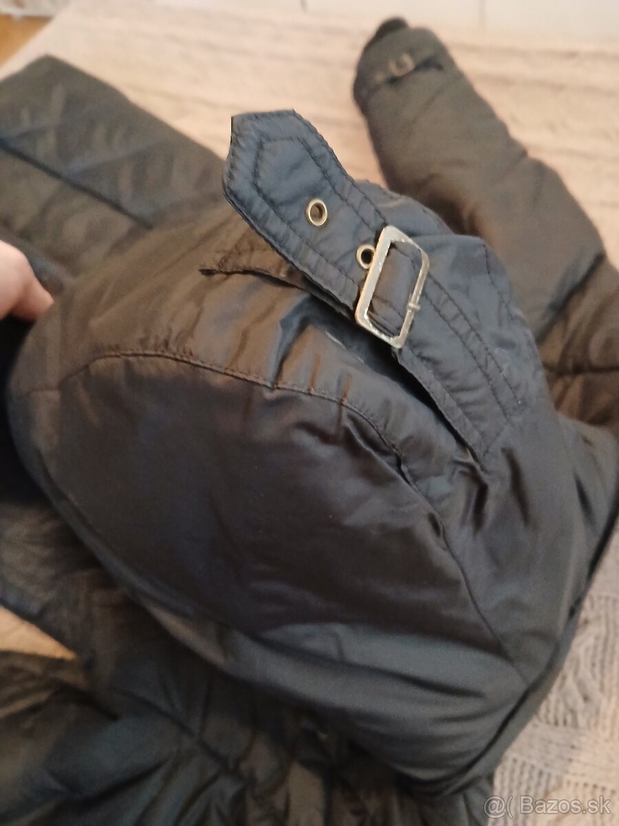 Dámska čierna dlhá bunda Dromedar - 9