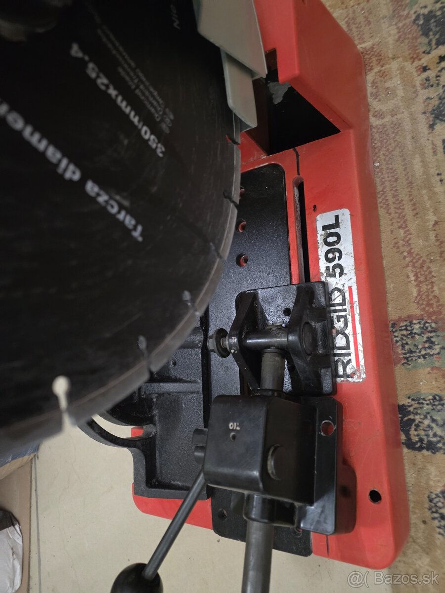 RIDGID Kotúčová píla 590L 26641 + 2 kotúče - 9