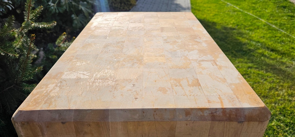 drevený mäsiarsky klát - 9