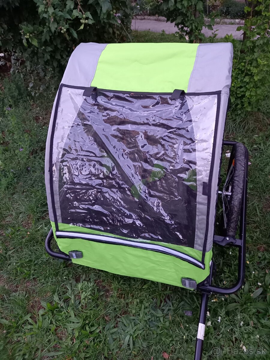 Vozik za bicykel dvojmiestny - 9