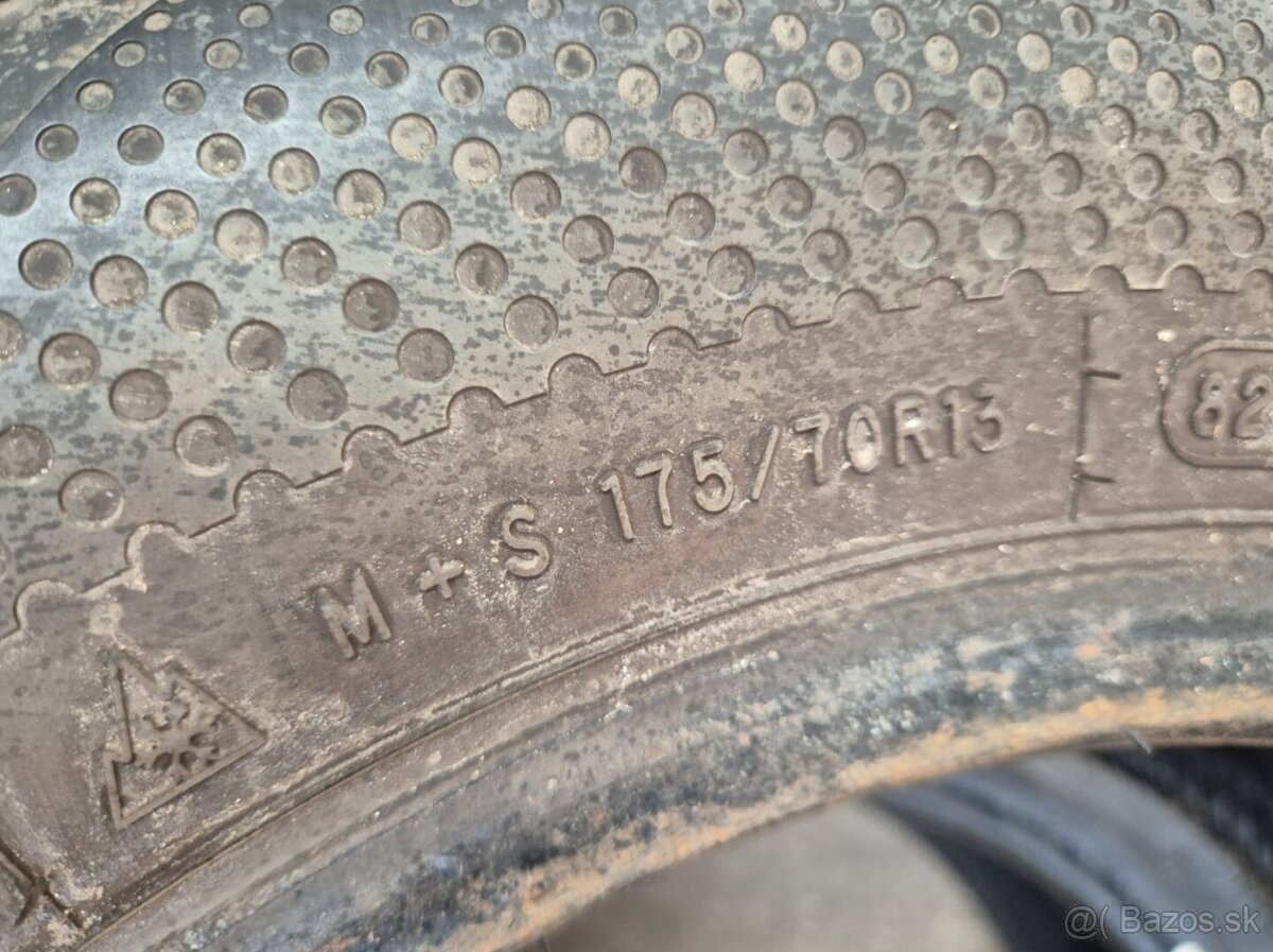 175/70 r13 celoročné 4 ks AUSTONE dezén 7,5 - 7,2 mm - 9