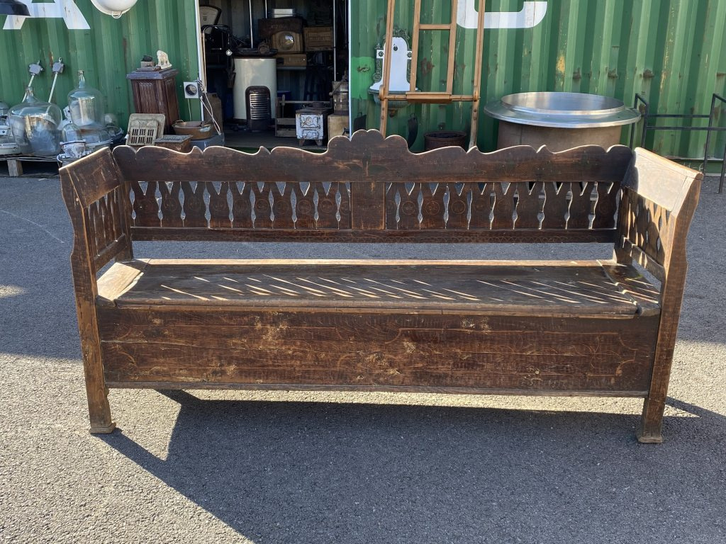 starožitné ľudové lavice - 9