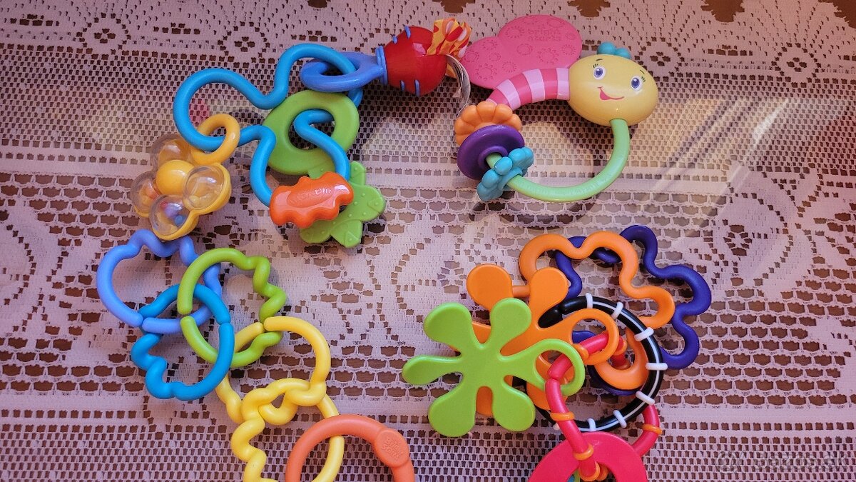 Bright Starts deka na hranie - super stav - 9