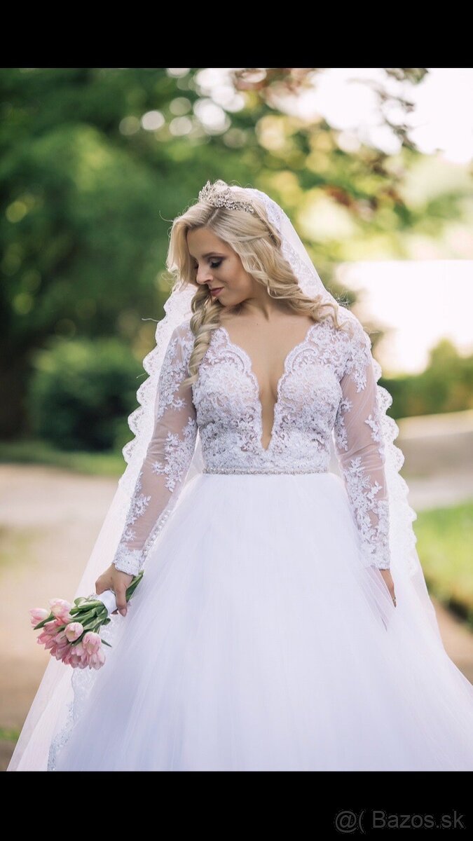 Predám Svadobné šaty - 9