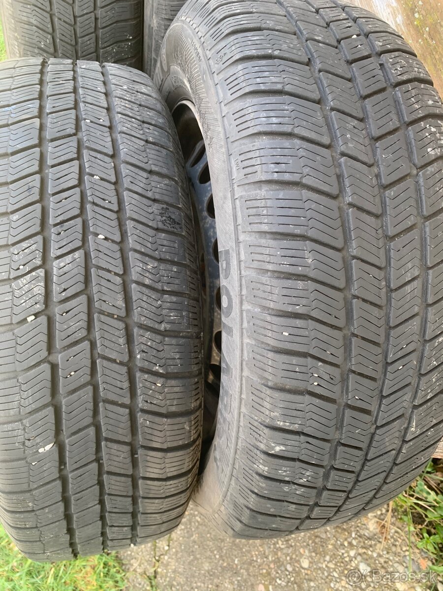 Plechové disky 15”, 5x112, 6Jx15 H2 ET47, pneu 195/65 R15 - 9