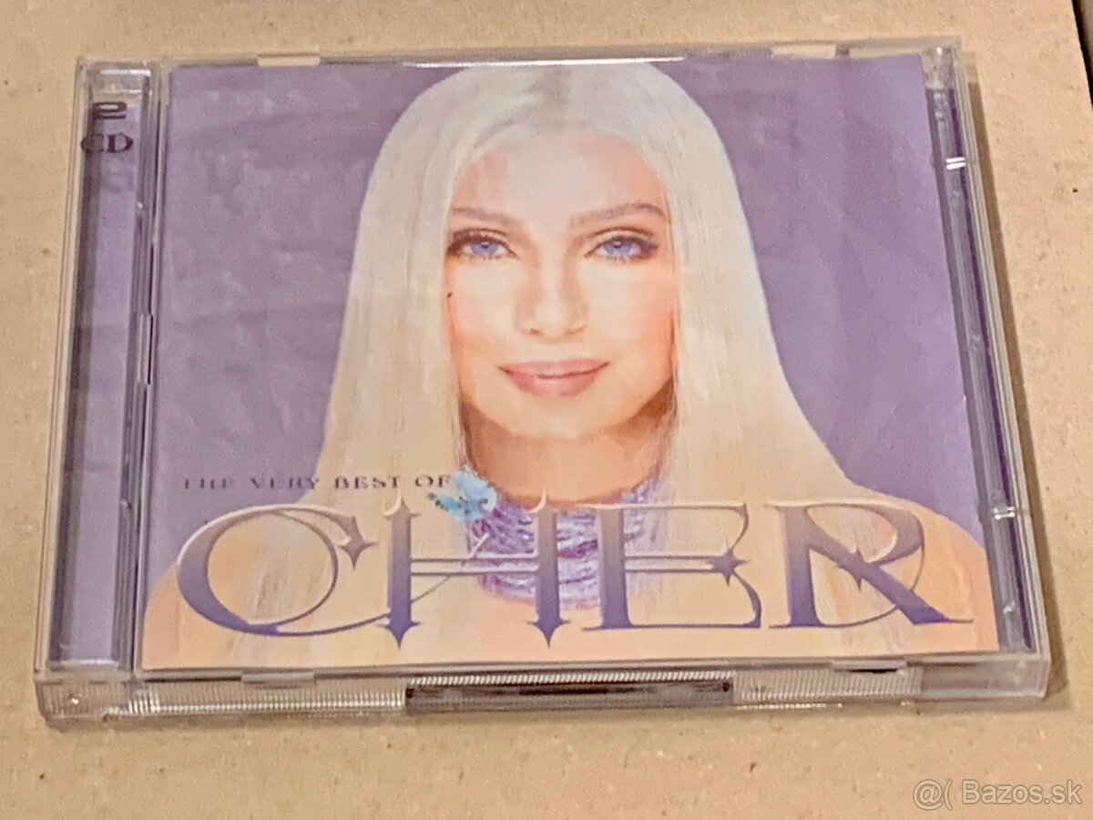 CD-čka; Eric Clapton. Madonna. U2. Elvis. CHER. The Rasmus. - 9