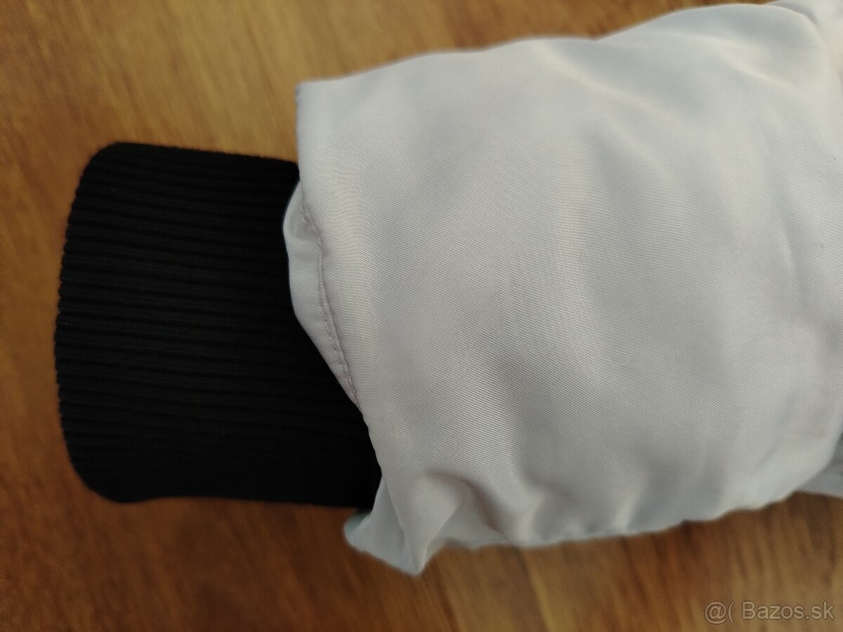 Zimná kontrastná bundička H&M, veľ. 146 - 9