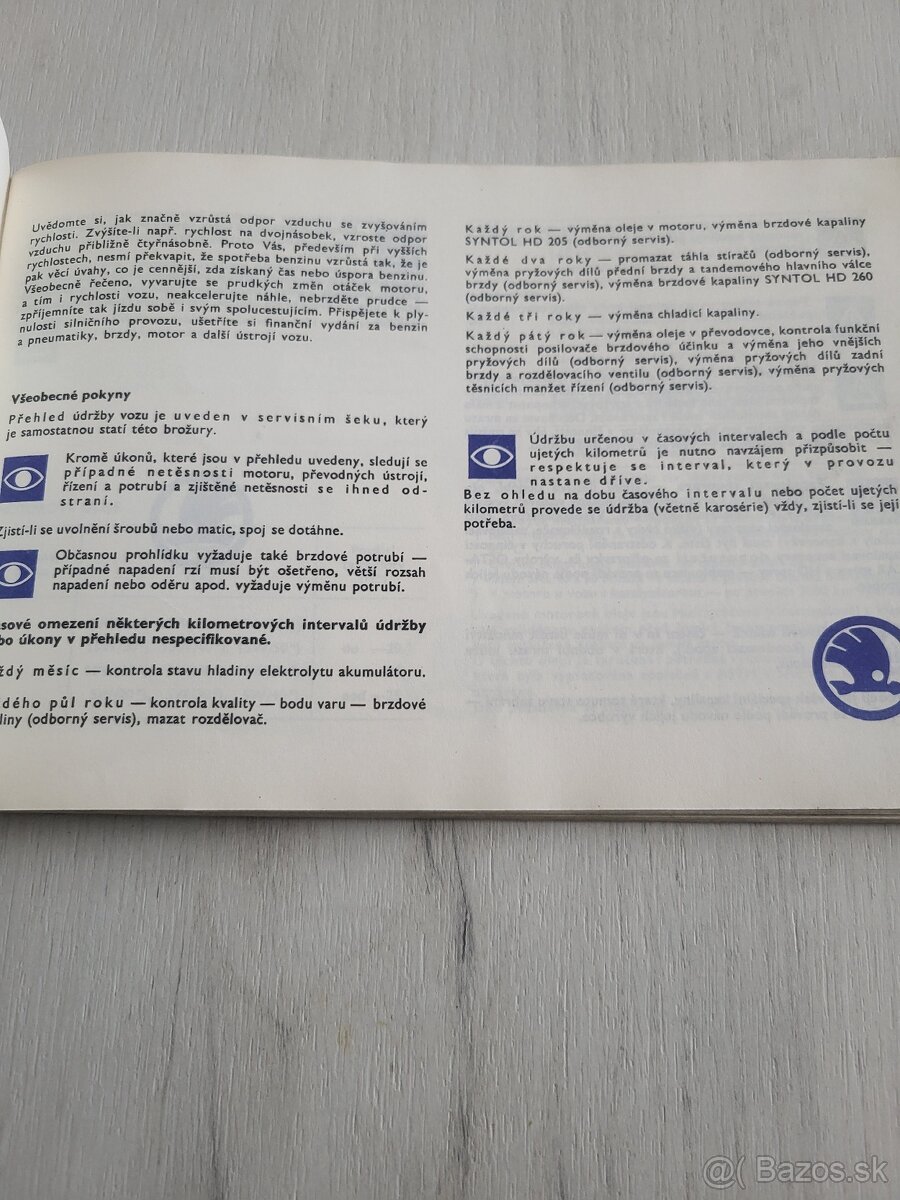 Škoda-Favorit 115,135,136 návod k obsluze a údržbu. - 9