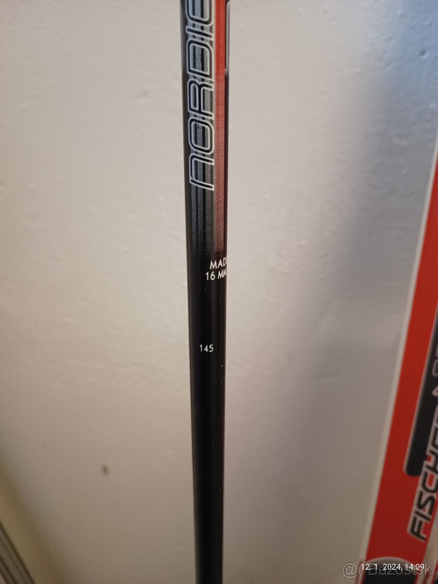 supinove bezky FISCHER dlzka 184 cm a 174 cm + palice - 9