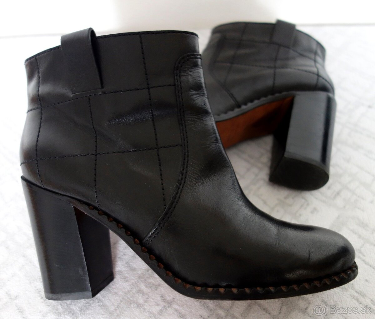 Marc by Marc Jacobs celokožené čižmičky veľ. 38,5 - 9