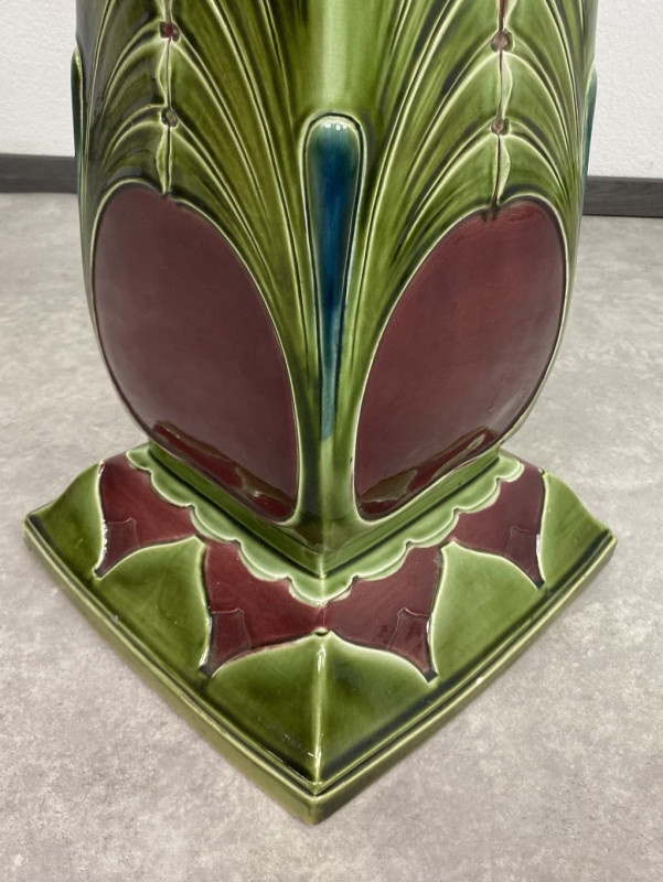 Secesný stojan na kvety - 9