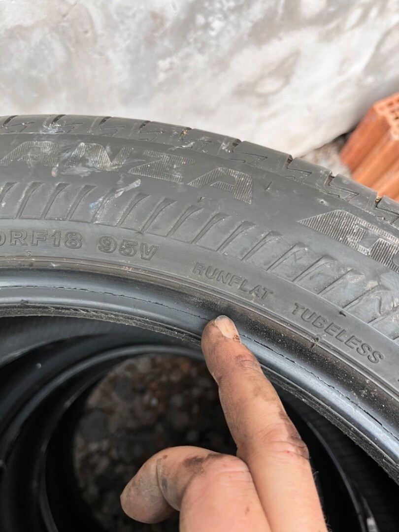 RUNFLAT 225/50 R18 letní pneu Bridgestone - 9