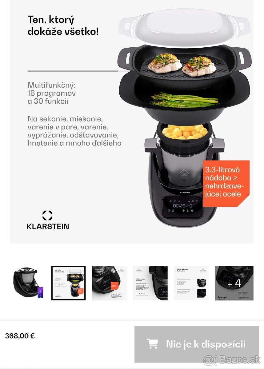 Aria smart kuchynský robot - 9