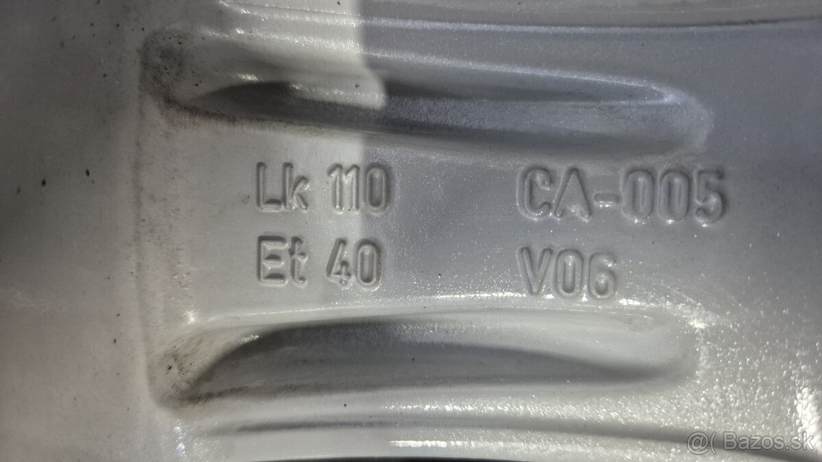 Hliníkové Disky 5x110 R16 ET40 Opel - 9