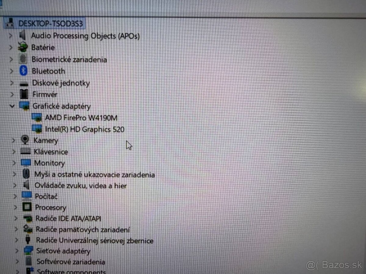 Notebook HP ZBook i5-6200U / 8GB RAM / SSD + HDD - 9