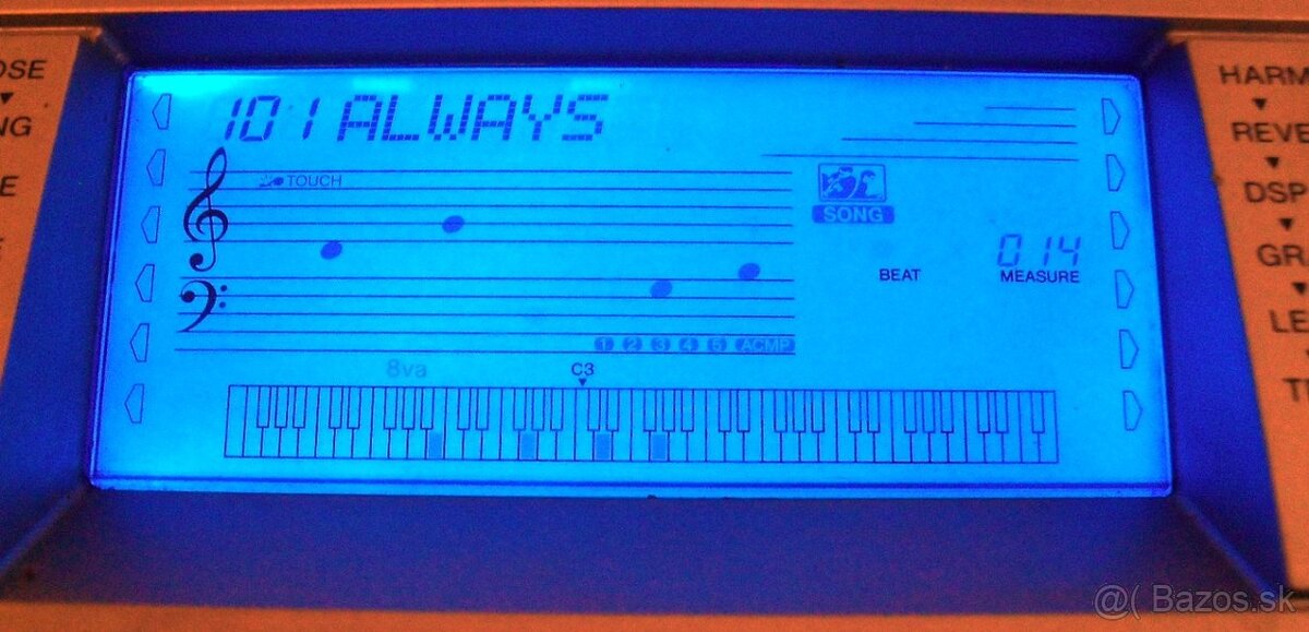 Yamaha Portable Grand DGX 300 (rozsah 6,5 oktávy) - 9