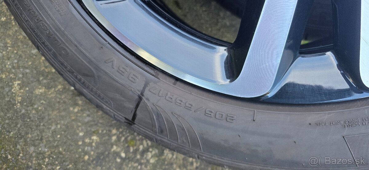 5x108 r17,7J,et50,Citroen-205-55-Fulda-2025 7mm - 9