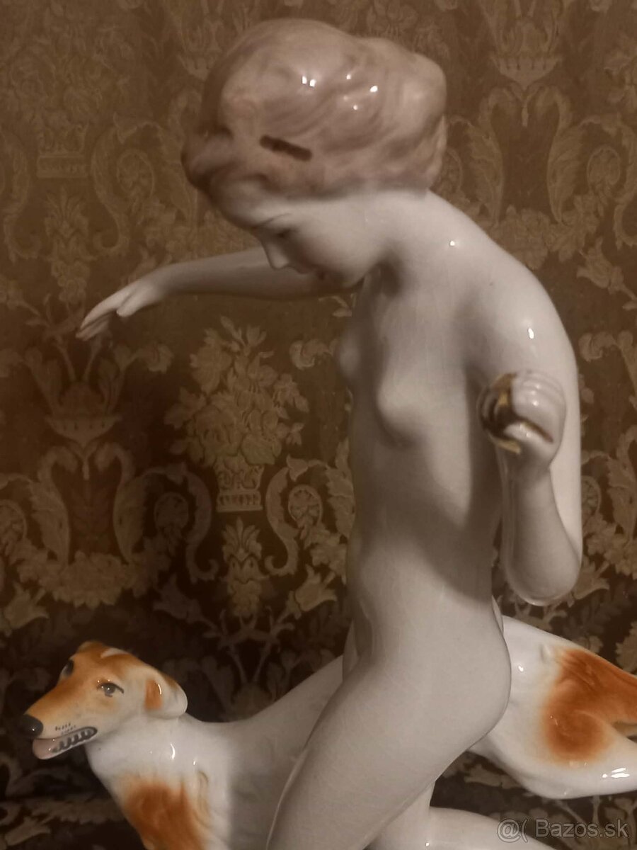 Royal Dux, Diana so psom - 9