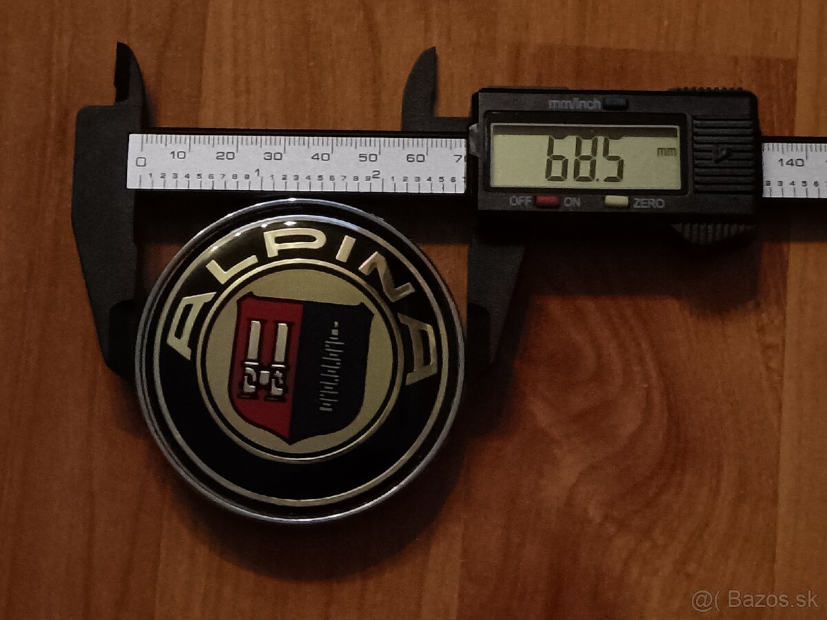 BMW ALPINA stredové krytky ,... - 9