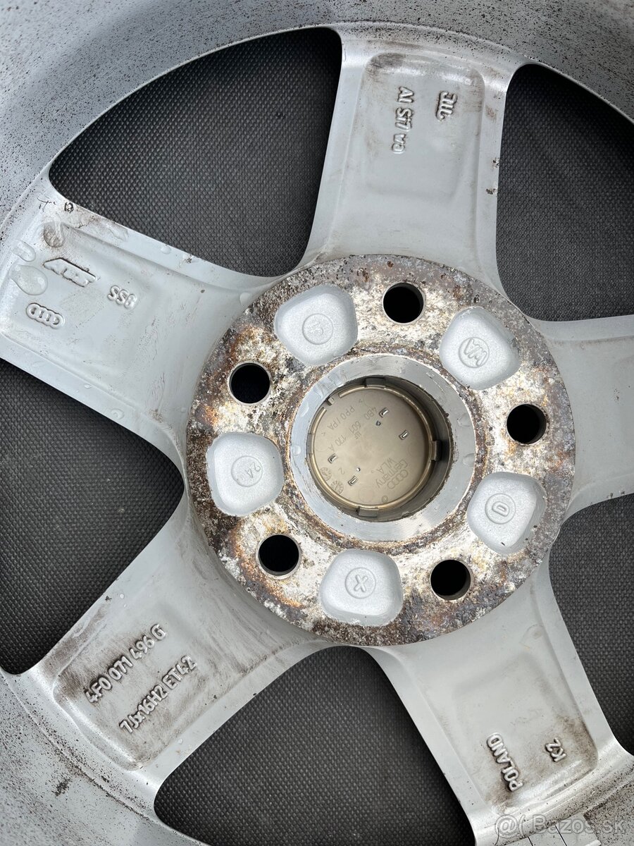 Originál 16” disky AUDI - 9