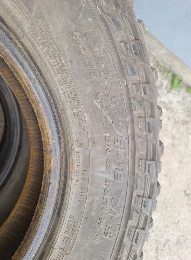 Pmeu discover S/T 245 75 R16 M+S 7mm - 9