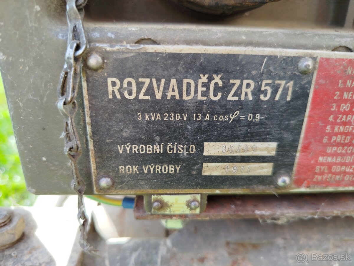 Vojenská elektrocentrála 3KW - 9