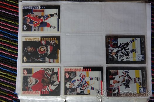 Predam HOKEJOVE KARTIČKY MIX Parkhurst, Score, Pro Set, APS - 9
