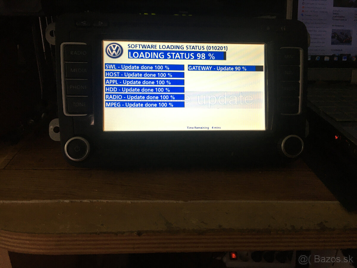 RNS 510 VW,SKODA,SEAT -Oprava radii - 9