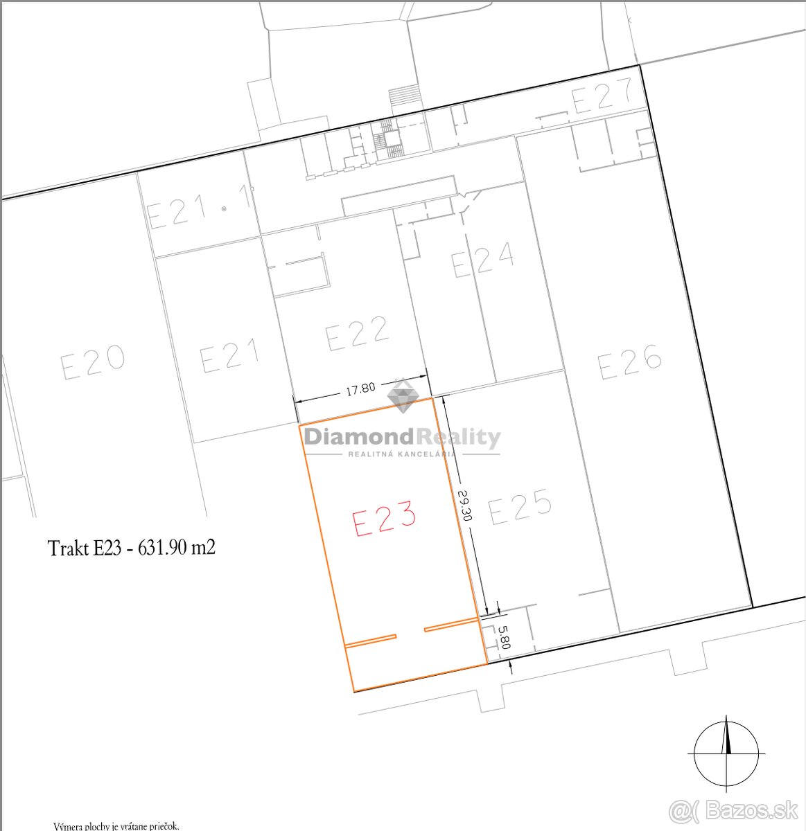 PRENÁJOM - Sklad s kanceláriou a nakladacou rampou 631 m2 - 9