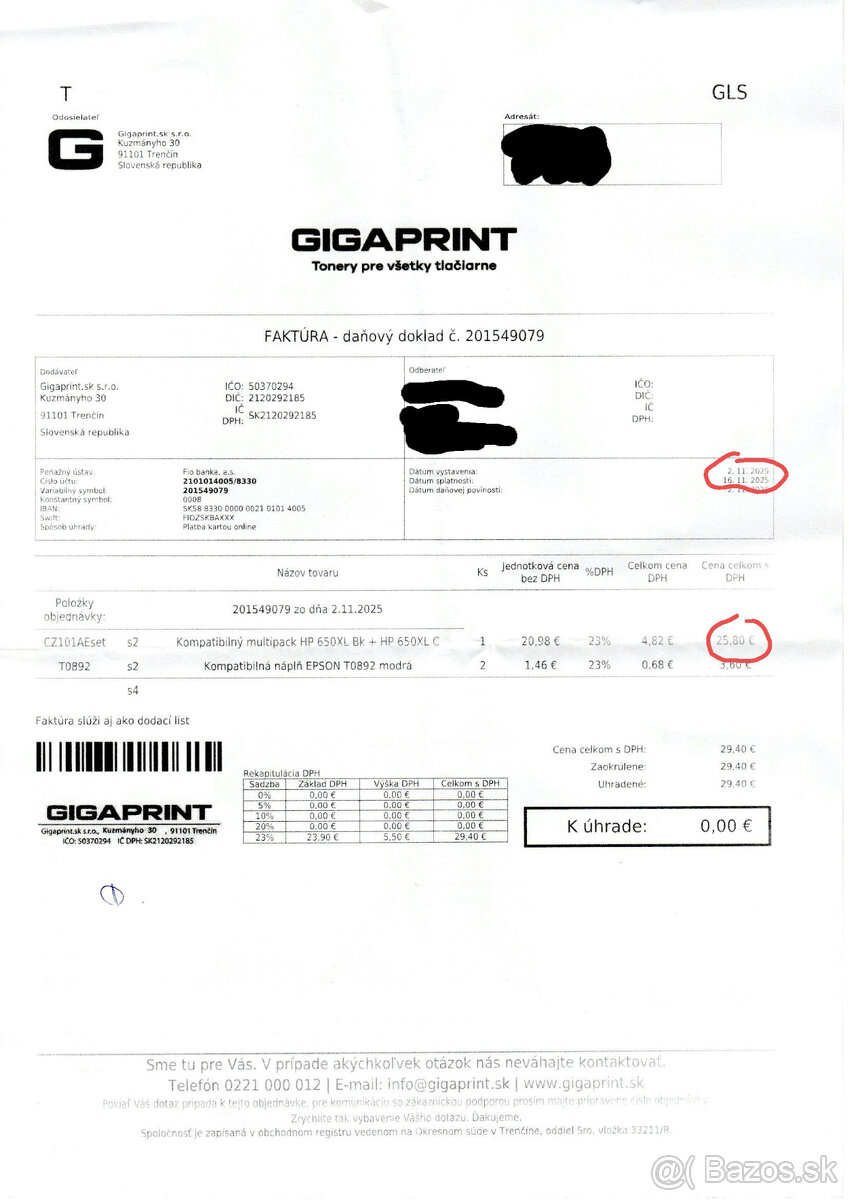 Tlačiareň HP Advantage 1515 - Úplne nové tonery - 9