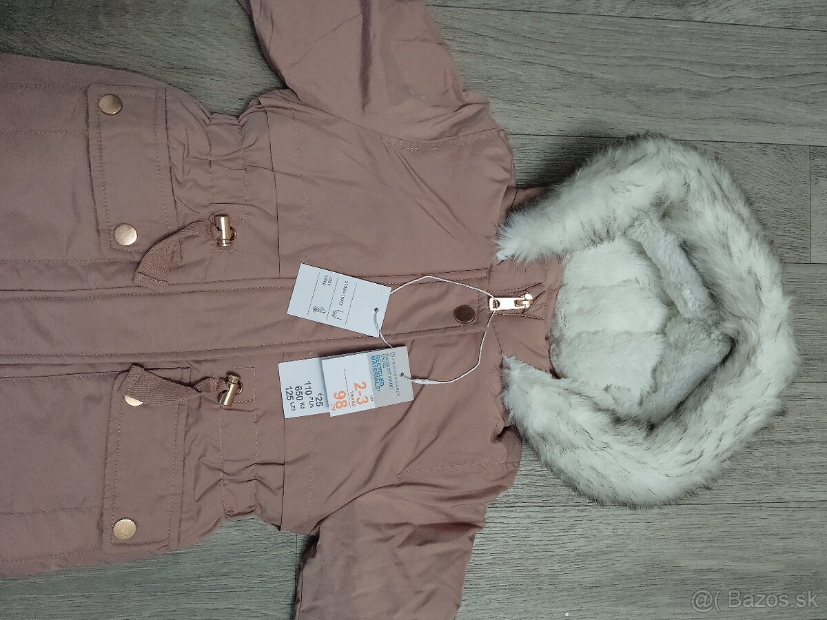 Hrubá zimná bunda veľkosť 98 - 9