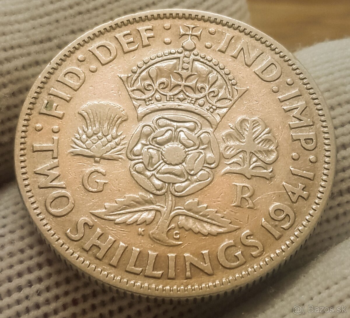 Strieborné mince Anglicka. - 9