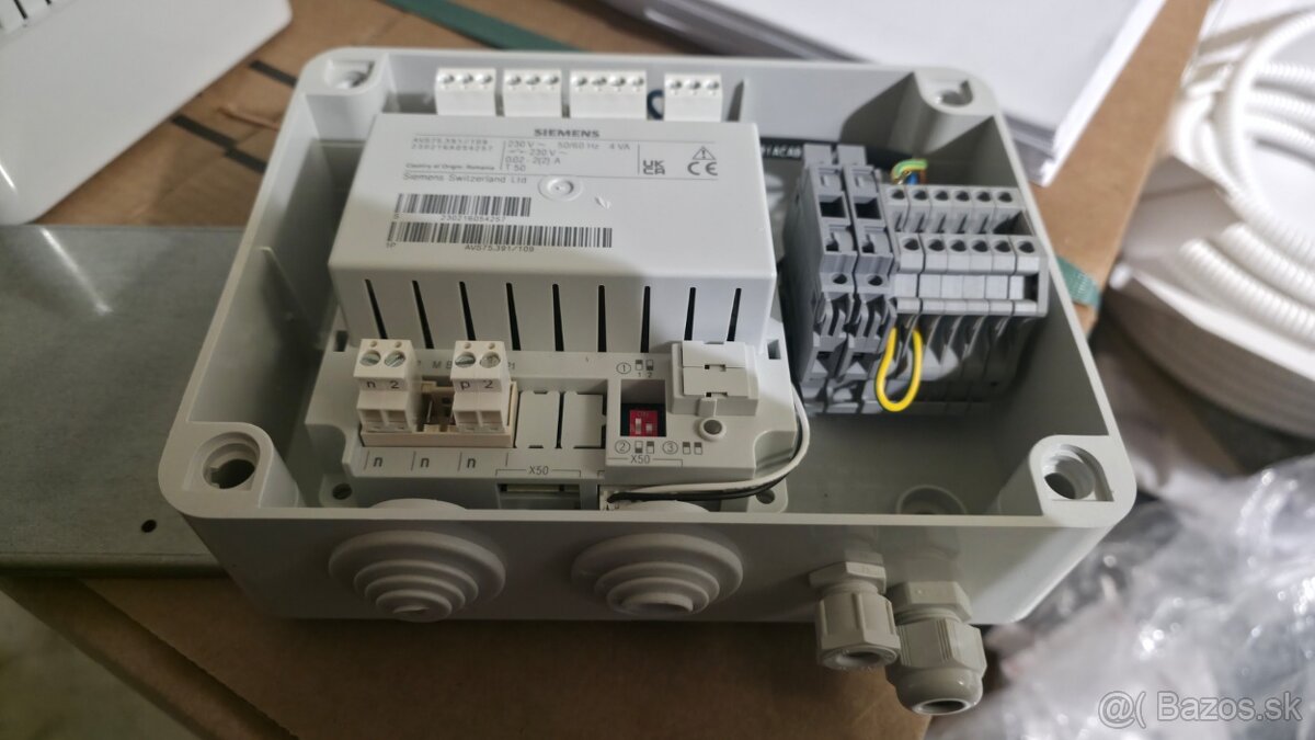 Regulácia siemens RVS 43.345 - 9