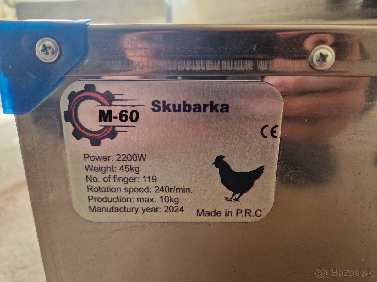 Nova Sklbacka hydiny 10kg M-60 - 9